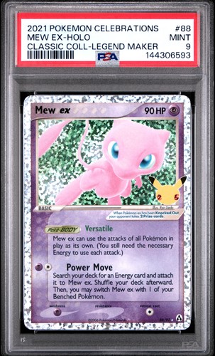 Mew ex 88/92 Celebrations: Classic Collection