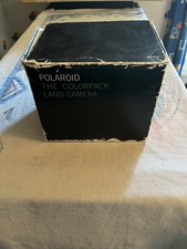 Vintage Polaroid Land Camera Colorpack Shutter W/Box, untestd