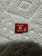 SanDisk Nintendo Switch 128GB Micro SD XC Red Toad Memory Card