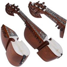 Neuer handgefertigter indischer Rabab, Rebab, Rubab - Tun Holz, schöne Handarbeit mit Tasche