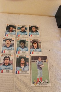 IMAGES Vignettes PANINI Original coupe du monde 1982 EQUIPE DE FRANCE
