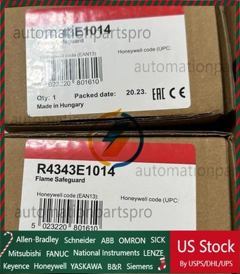 1PC New Honeywell R4343E1014 Flame Controller R4343E 1014 Relay Flame Detecto #J
