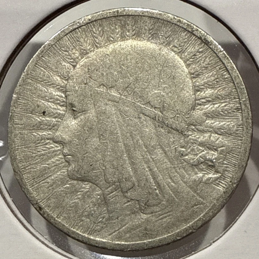 Moneda de plata Polonia 2 Zlote 1932 Foto 2 de 4