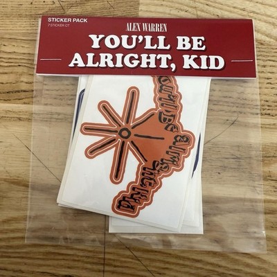 Alex Warren Sticker Pack  rare- limited edition from listening party