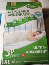 Ultra Absorbant Disposable Underpads 30 Pack