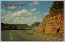 Interstate 40 Nashville Knoxville Tennessee Scenic Highway Postcard