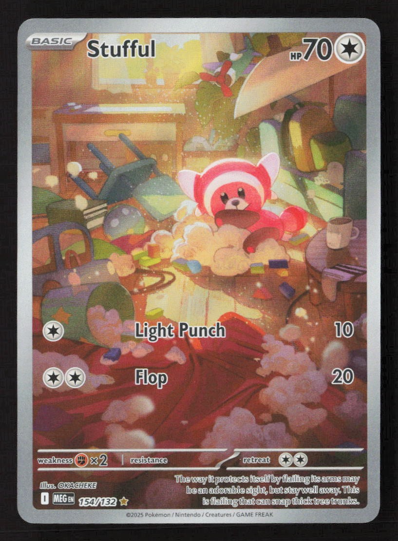 Stufful Illustration Rare ME01: Mega Evolution 154/132 NM