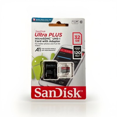 SANDISK 121508, Micro-SDHC Ultra Speicherkarte, 32 GB, 120 MB/s