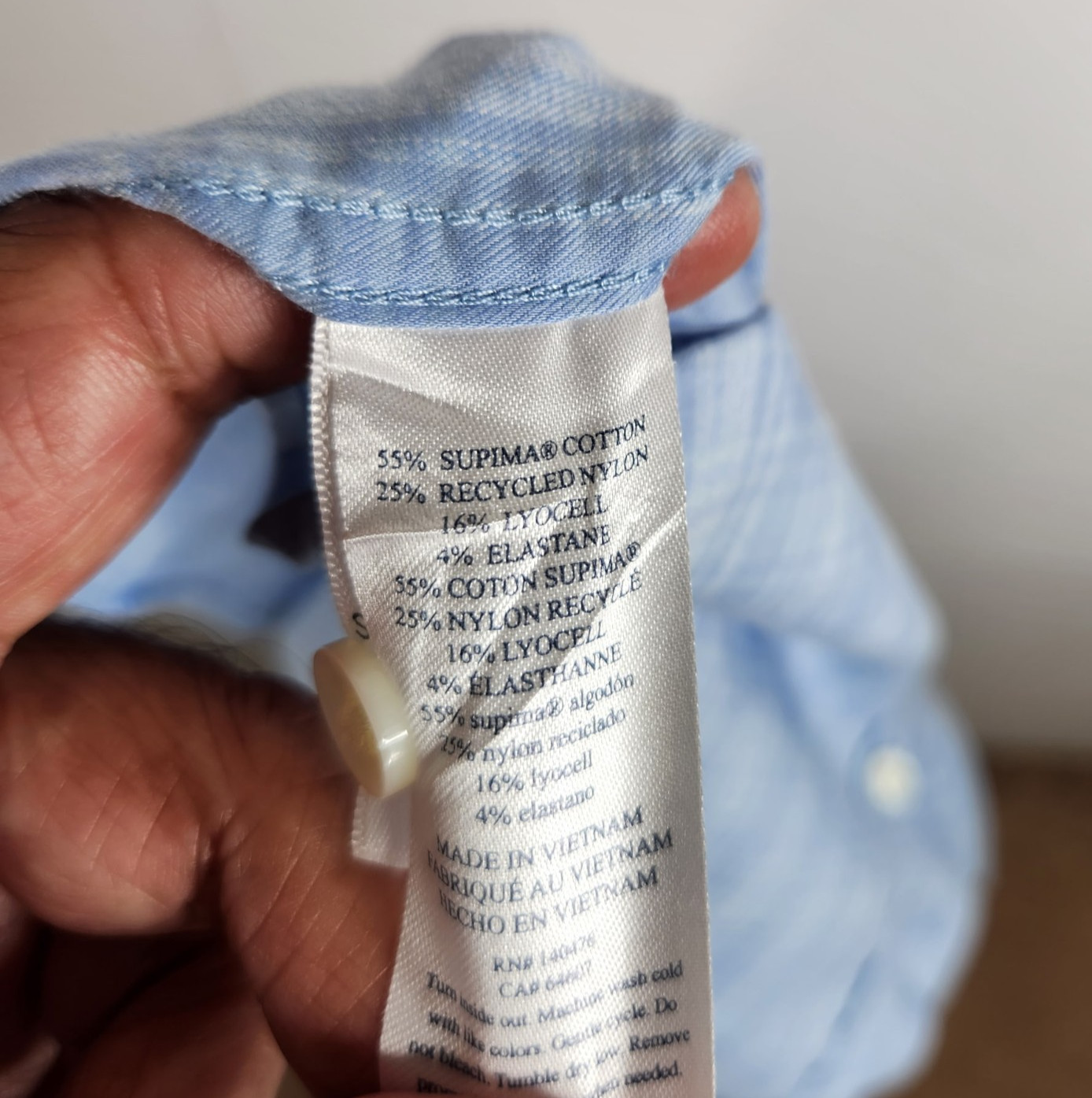 Faherty Reserve Movement Button Down Long Sleeve … - image 6