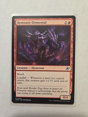 Remnant Elemental - Edge of Eternities - NM - Uncommon - Creature 