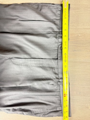 Astor & Black Designer Black Muted Stripes 200's Silk Custom Made 2-Piece Suit - Picture 12 of 21