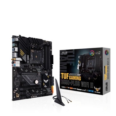 ASUS TUF Gaming B550-PLUS WiFi II Mainboard Sockel Ryzen AM4 (AMD B550, ATX, PCI