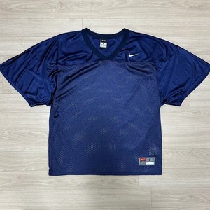 Nike Navy Mesh Rugby Jersey Size L