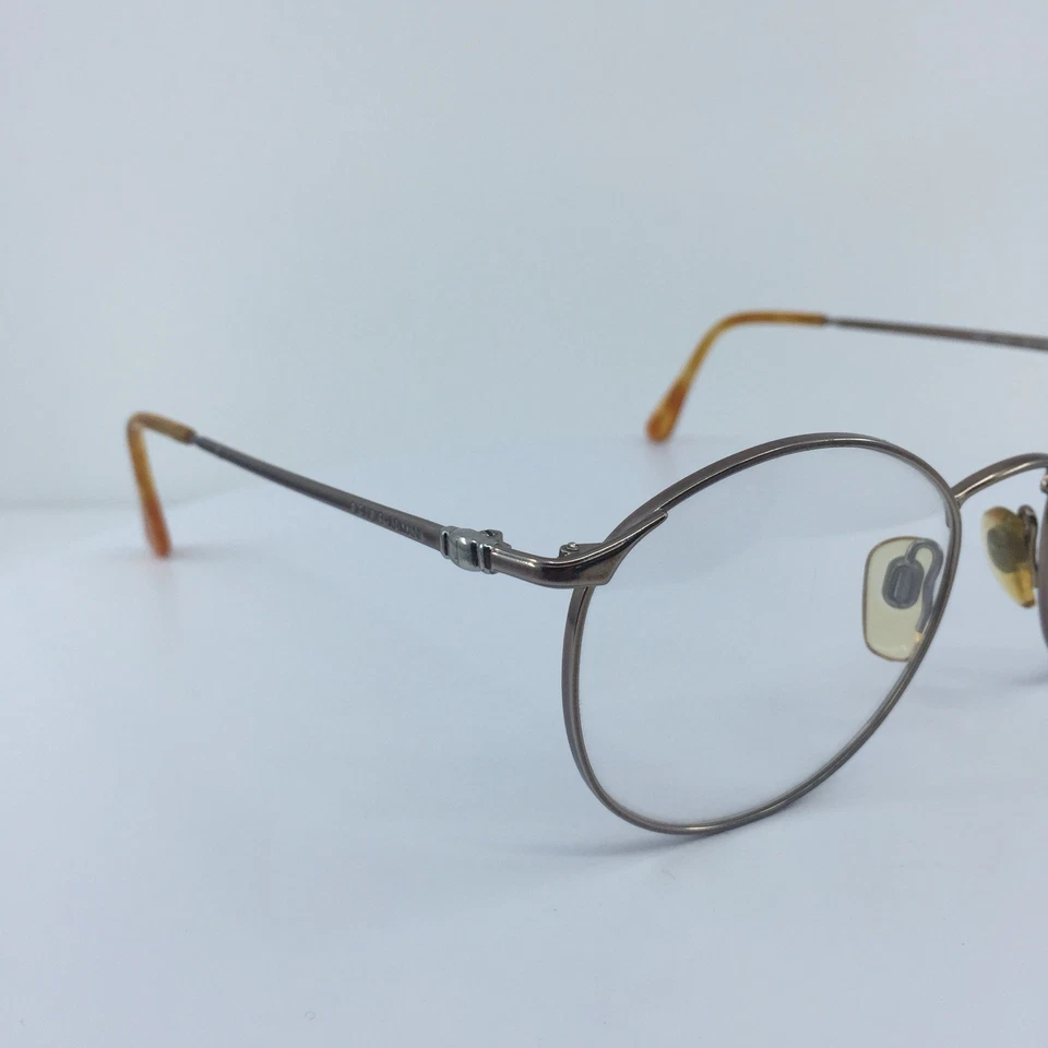 New VINTAGE Giorgio Armani 132 EYEGLASSES GA 132 C. 750 Satin Brown 51-19-135mm - Image 4 of 4