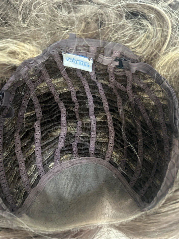 Verona Estetica Hand Tied Wig Lace Top Front Caramel Kiss Trimmed Length - Image 2 of 4