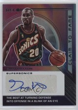 2022-23 Panini Recon Claim to Fame Signatures 24/75 Gary Payton Auto HOF 10qe