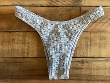 Hollister Blue Floral Bikini Bottom