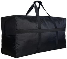 Extra Large Storage Duffle Bag for Medium-31.5" L X 11.8" W X 16.5" H Black