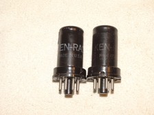 2 x 6SC7 Ken-Rad Tubes*Very Strong Testing Pair*#4