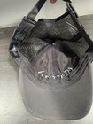 Grind Hard Distressed Gray/Black Adjustable Mesh Trucker Hat Men One Size — photo 4