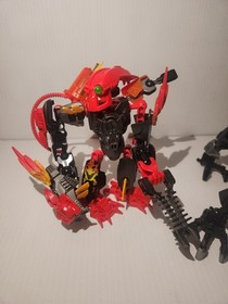 2011 Lego Bionicle Hero Set Of 2 (2194 Nitroblast And Fangz 2233) Incomplete 