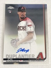 2019 Topps Chrome Baseball Rookie Autographs #RA-JD Jon Duplantier Diamondbacks