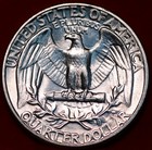 Uncirculated 1942 Philadelphia Mint Silver Washington Quarter — photo 2