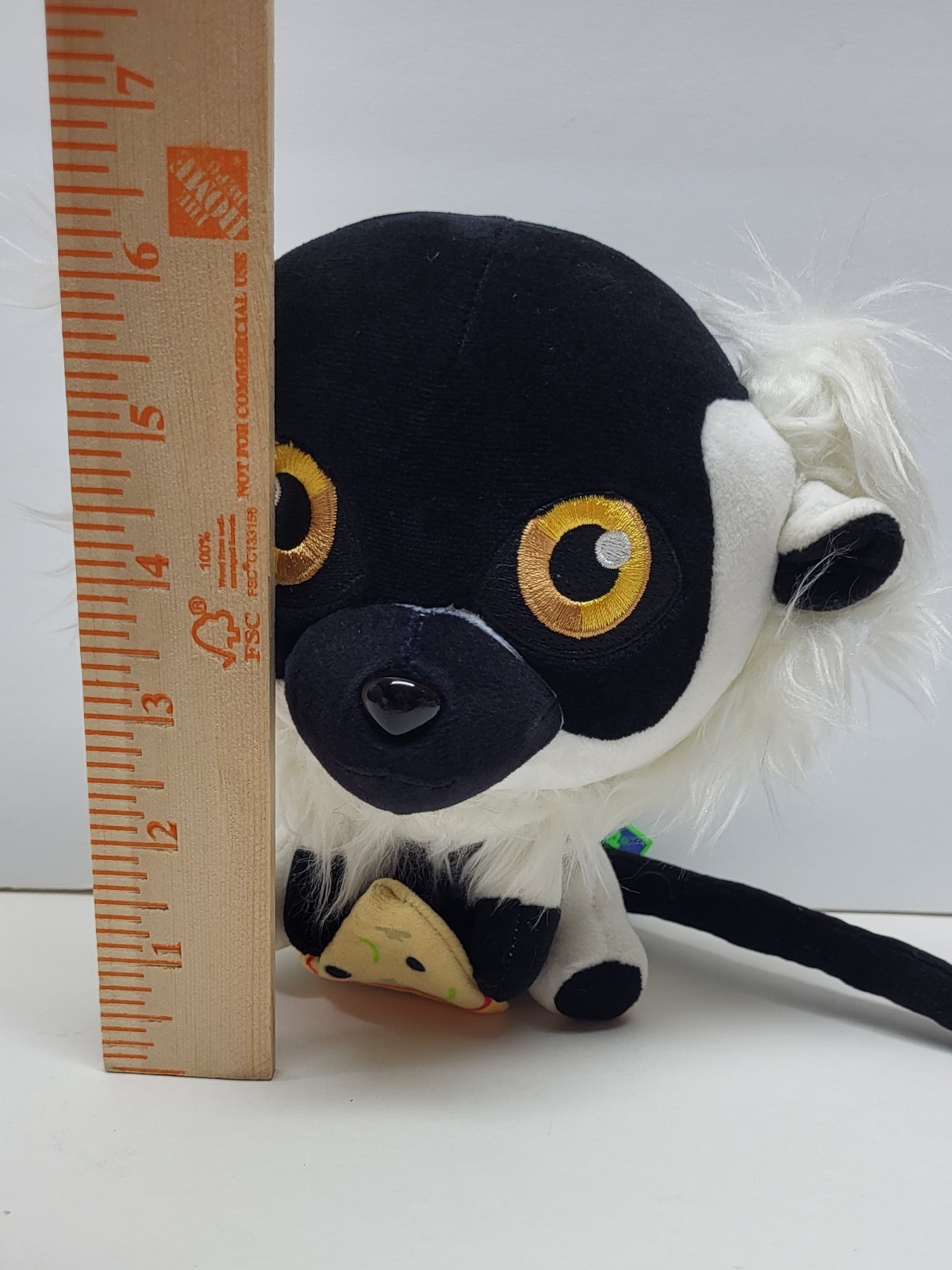 Makeship Telo Lemur Plush 6" Cute Soft Animal Stuffed Animal Rare HTF