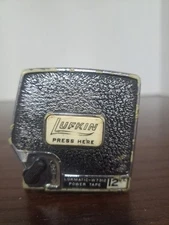 Vintage Lufkin Lokmatic W7312 12ft Power Tape Works