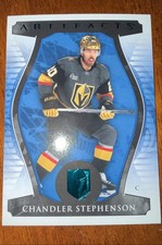 2023-24 Upper Deck Artifacts - Chandler Stephenson Rare Turquoise Insert Knights
