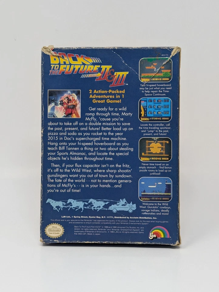 Back To The Future (Nintendo Nes) - In Box - Image 2 of 4