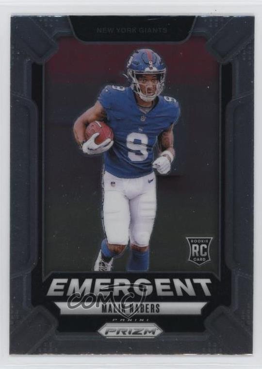 2024 Panini Prizm Emergent Malik Nabers #6 y6t