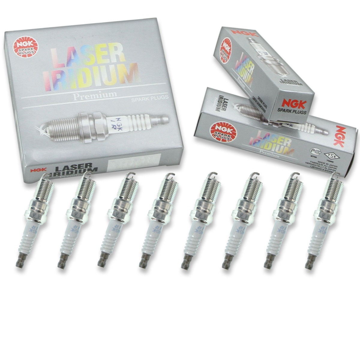 8 pcs NGK Laser Iridium Spark Plugs for 1996-1999 Chevrolet P30 5.7L 7.4L V8 zu