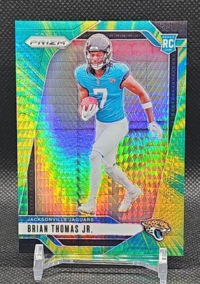 2024 Panini Prizm - Rookies Brian Thomas Jr. #314 Hyper Prizm /180 (RC)