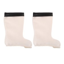 Warm Rain Boots Liner Rainy Shoe Cover Fleece Lining Socks Liners