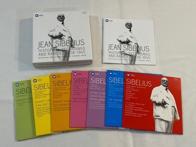 Jean Sibelius Historical Recordings and Rarities 1928-1948 7 CD BOX SET (LN)