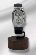 Philip Stein Signature Small Dual Time Zone Watch (NEEDS BATTERY) READ!!