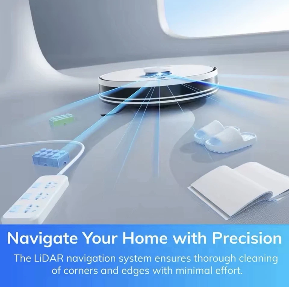 ILIFE A30 PRO 5000Pa Suction Robot Vacuum and Mop Combo Self Emptying 60 Day Sa - Bild 2 von 4