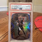 PSA 10 - 2020 Panini Select JOE BURROW RC Blue Prizm Die-Cut #246 (5864)