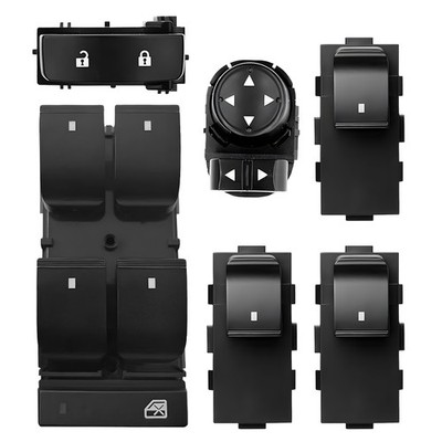 Window Control Switch for 2007-2013 Chevy Silverado GMC Sierra 1500 2500 3500 HD