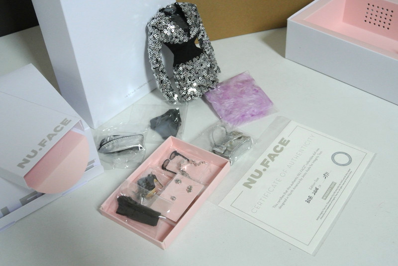 Integrity FR  12 Billion Dollar Beauty Alejandra Luna outfit, box