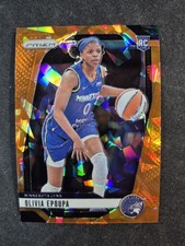 2024 Panini Prizm WNBA - Olivia Epoupa #95 Orange Ice Prizm RC Lynx