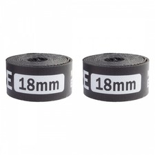 Velox 700C/29in 18mm High Pressure Rim Tape Pair Black 75 psi