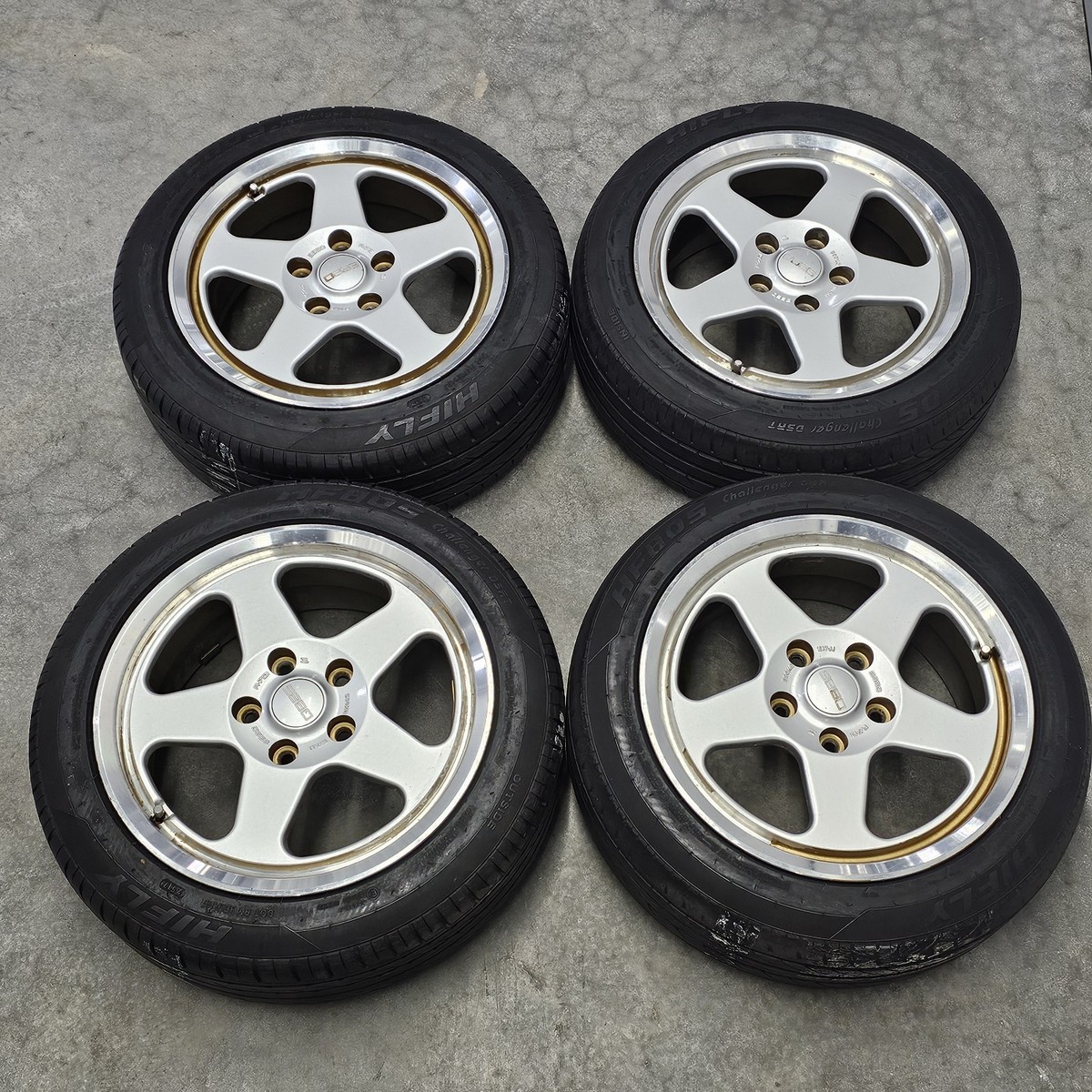 ASSO R-701 / AKT Logic Wheels 16x7 +45 5x114.3 Rare Civic Integra