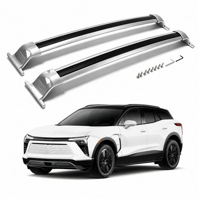 Fits Chevrolet Blazer EV 2024 2025 2026 2027 Roof Rack Cross Bars Silver Carrier