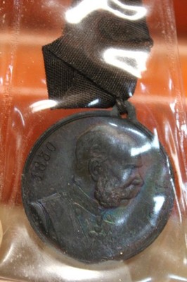Franz Joseph memorial medal black ribbon 21 NOV 1916
