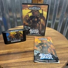 Altered Beast Sega Genesis 16Bit 1989 CIB Complete With Manual No Hang Tab