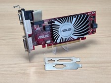 ASUS EAH5450 Radeon HD 5450 1GB DDR3 low profile GPU, all brackets. Tested.