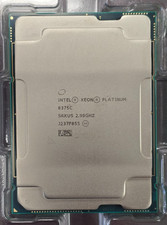 Intel Xeon Platinum 8375C CPU 2.9GHz LGA4189 32Cores 300W Processor 54MB SRKUS