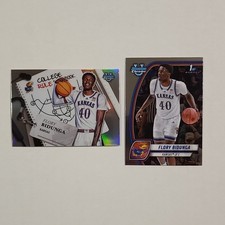 2024-25 Bowman Chrome U Refractor #CRP-10 Flory Bidunga College Rule Playbook